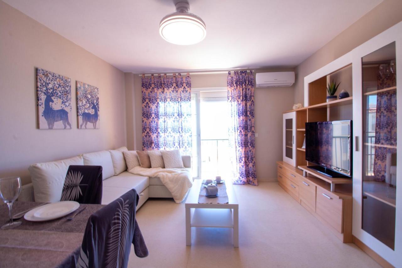 A View Of The Beach Duplex Málaga Exterior foto